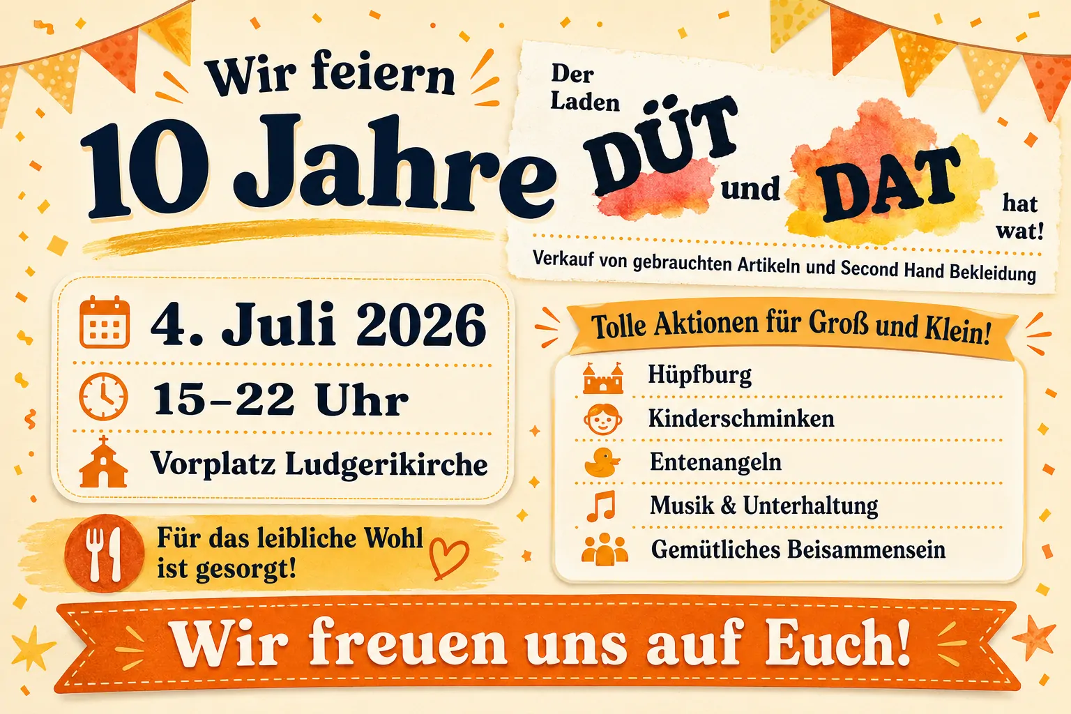 Jubiläum am 4. Juli – DÜT und DAT feiert zehnjähriges Bestehen in Selm