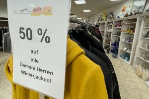 50 % auf Winterjacken